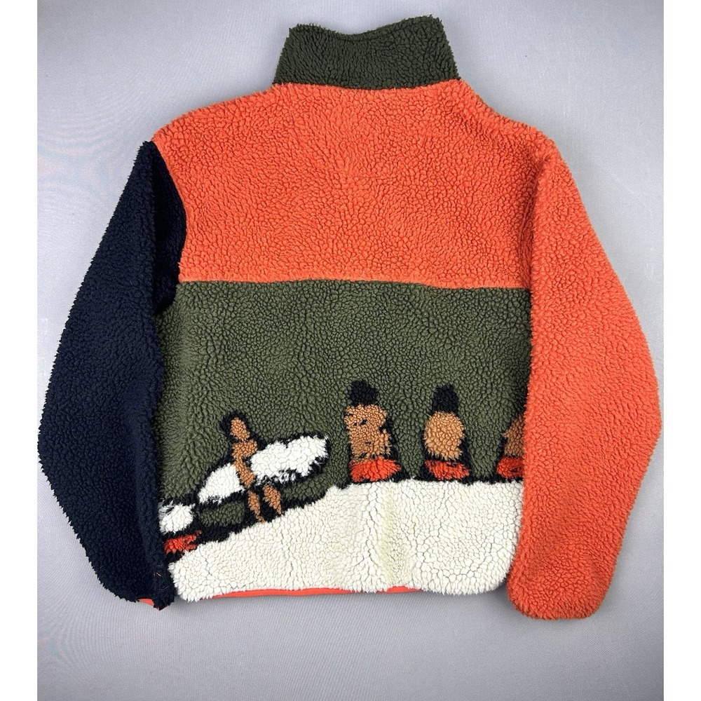 RARE Vans Vault X Nigel Cabourn Men's XS Sherpa Fleece Surfer Sweatshirt